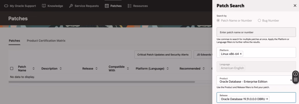 Patchsearch
